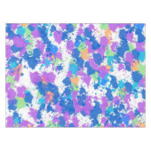 Nappe Couleurs cool Peinture Abstraite, Blurple (Devant (Horizontal))
