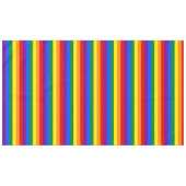 Nappe COULEURS DE DRAPEAU PLANIFIÉ + vos idées (Devant (Horizontal))