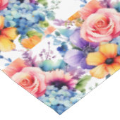 Nappe Couleurs Florales Fleurs de Printemps Chic (Angle)