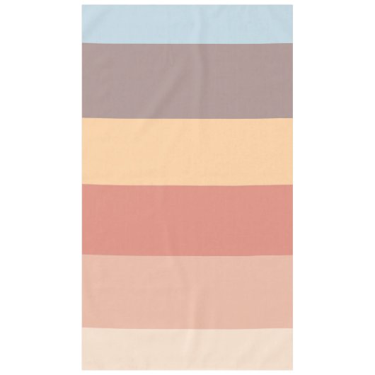 Nappe Couleurs pastel automnales (Devant)