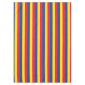 Nappe Couleurs primaires Rouge Jaune Bleu 1er anniversai (Devant)