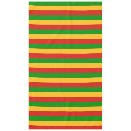 Nappe COULEURS RASTAFARI + vos idées (Devant)
