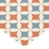 Nappe Couleurs rétro Mi-Siècle Cercles modernes (Angle)