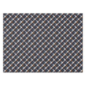 Nappe Country Blue Red White Grey Squares Christmas (Devant (Horizontal))