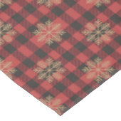 Nappe Country Christmas Snowflake Tablecloth (Angle)