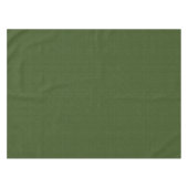 Nappe Country Faux Green Burlap Tissu de table (Devant (Horizontal))