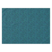 Nappe Coups de pinceau impressionnistes, Nuit, Sarcelle, (Devant (Horizontal))
