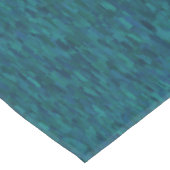 Nappe Coups de pinceau impressionnistes, Nuit, Sarcelle, (Angle)