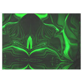 Nappe Courbes et plis verts surlignés sur arrière - plan (Devant (Horizontal))