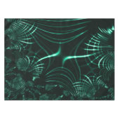 Nappe Courbes pointues en mélange vert jungle et néo men (Devant (Horizontal))