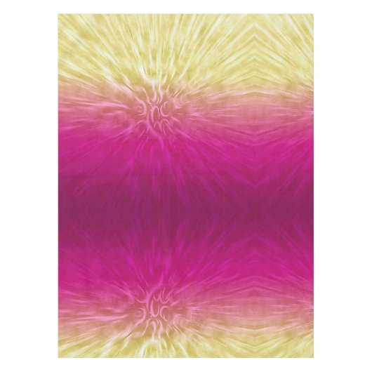 Nappe Courbes violettes jaunes (Devant)