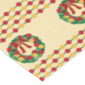 Nappe Couronne de fête tricotée (Angle)