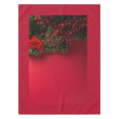 Nappe couronne de noël avec baies rouges (Devant)