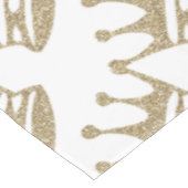 Nappe Couronne de parties scintillantes d'or (Angle)