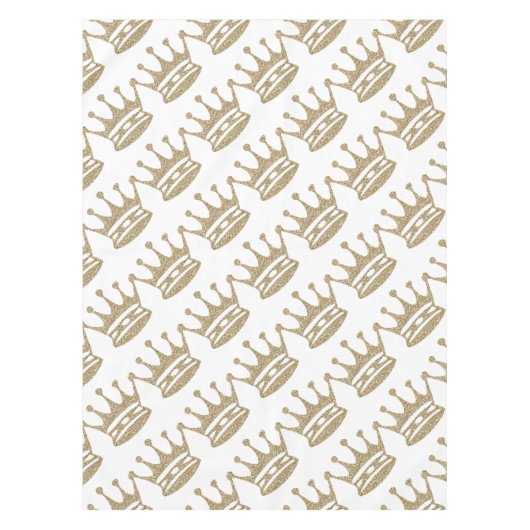 Nappe Couronne de parties scintillantes d'or (Devant)