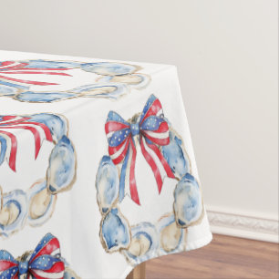 Nappe Couronne d'huîtres patriotique 