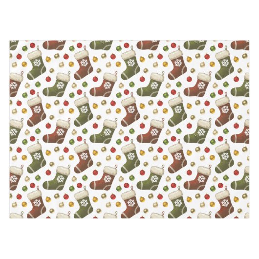 Nappe Couronnes de Noël (Devant (Horizontal))