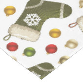 Nappe Couronnes de Noël (Angle)