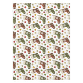 Nappe Couronnes de Noël (Devant)