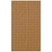 Nappe Couronnes roses marron (Devant)
