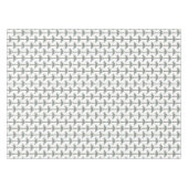 Nappe Coutume tropicale peinte à la main de palmier (Devant (Horizontal))