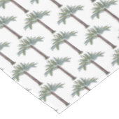 Nappe Coutume tropicale peinte à la main de palmier (Angle)