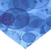 Nappe Couverture à motif bulle bleue (Angle)