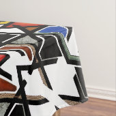Nappe Couverture d'art abstrait géométrique (In Situ)