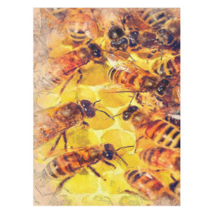 Nappe Couverture de l'art des abeilles