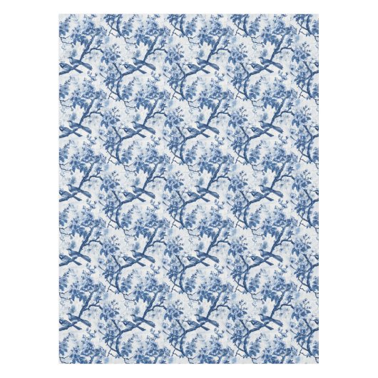 Nappe Couverture de table Elegant Bird and Tree Chinoise (Devant)