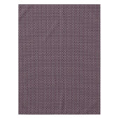 Nappe Couvre-lit floral bordeaux et gris (Devant)