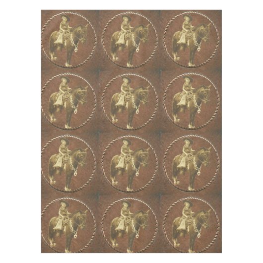 Nappe Cow-girl vintage (Devant)