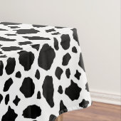Nappe Cow Pattern Black White Country (In Situ)