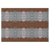 Nappe cowboy brun turquoise de l'ouest motif (Devant (Horizontal))