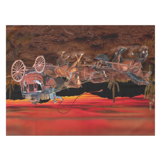 NAPPE COWBOYS DE DILIGENCE (Devant (Horizontal))