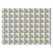 Nappe Cozy Gingerbread House Holiday Illustration (Devant (Horizontal))