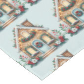 Nappe Cozy Gingerbread House Holiday Illustration (Angle)