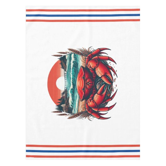Nappe crabe côtier/marin du Maine (Devant)