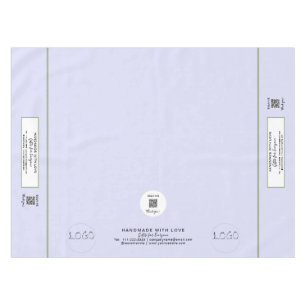 Nappe Craft Show Lavender Green 52 x 70 QR Code