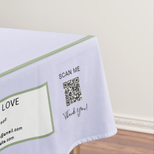 Nappe Craft Show Lavender Green 52 x 70 QR Code