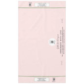 Nappe Craft Show Pink Green 60 x 104 QR Code (Devant)