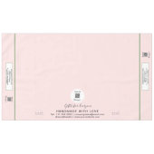 Nappe Craft Show Pink Green 60 x 104 QR Code (Devant (Horizontal))
