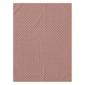 Nappe Cranberry et White Polka Dot (Devant)