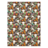 Nappe Crâne de buffle emblème amérindien (Devant)