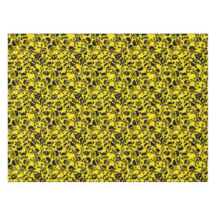 Nappe Crâne et motif d'os croisés
