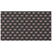 Nappe Crâne et Os Croisés du Parti Pirate (Devant (Horizontal))