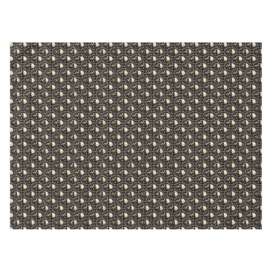 Nappe Crânes de goth antiques (Devant (Horizontal))