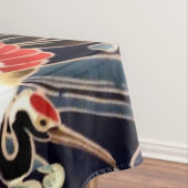 Nappe CRANES DE VOL, VAGUES, FLEURS DE PRINTEMPS Japonai (In Situ)