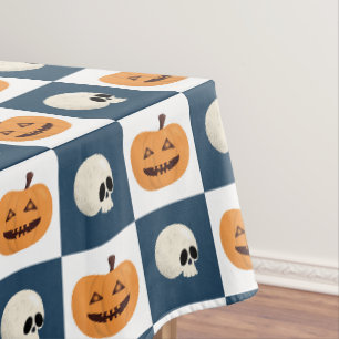 Nappe Crânes et Citrouilles