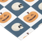 Nappe Crânes et Citrouilles (Angle)